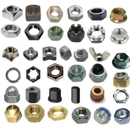 Dome Head Carbon Steel Hex Nuts for Furniture