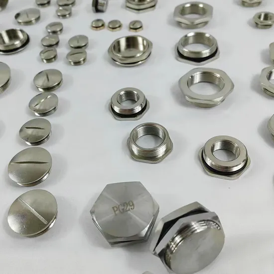 DIN7965 Screwed Threaded Brass Inserts Nuts Zinc Plated Screw Plugs
