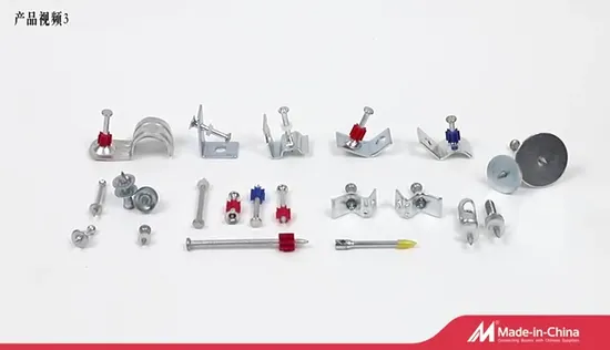 P8 Compatible DN Drive Pins Powder Fasteners for Concrete and Steel