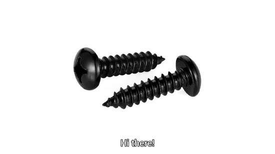Durable Pan Head Screws for Effortless Surface Contact Applications 